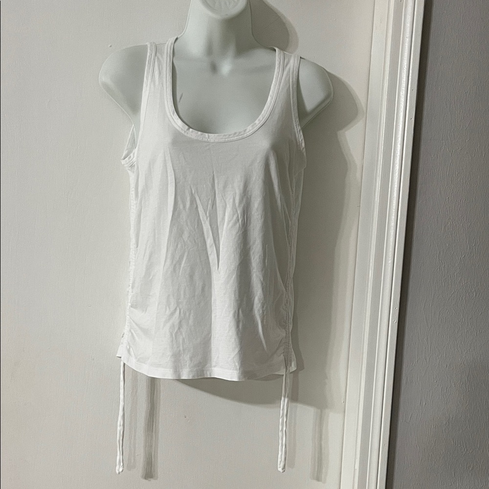Veronica Beard White Tank Top - Picture 1 of 5